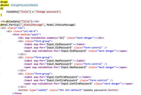 razor page example.